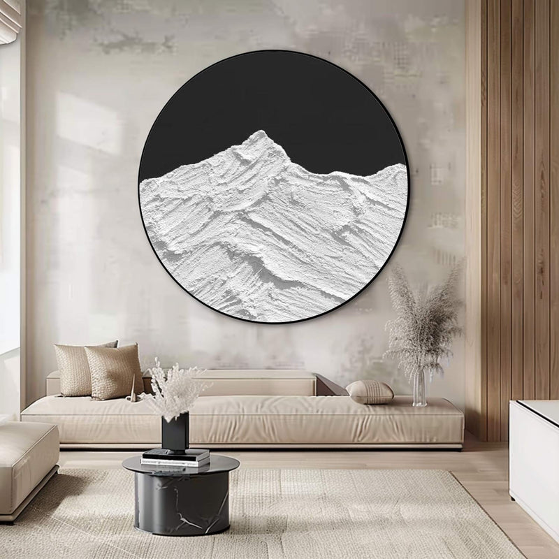 Circular painting #C007