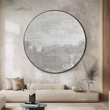 Circular painting #C015