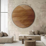 Circular painting #C022