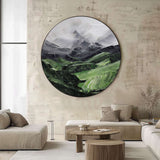 Circular painting #C013