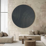 Circular painting #C004