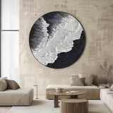 Circular painting #C009