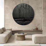 Circular painting #C003