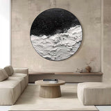 Circular painting #C008