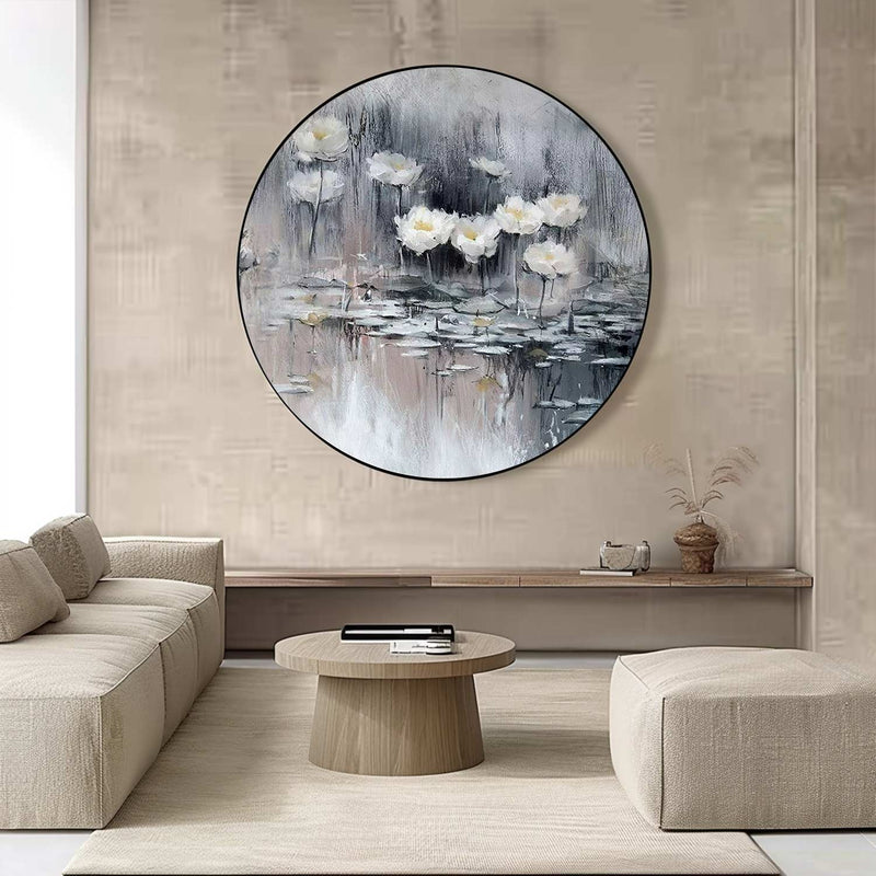 Circular painting #C010