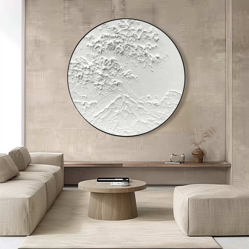 Circular painting #C032