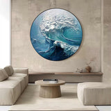 Circular painting #C025