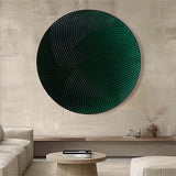 Circular painting #C019