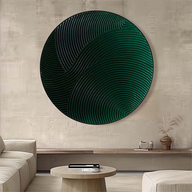 Circular painting #C019