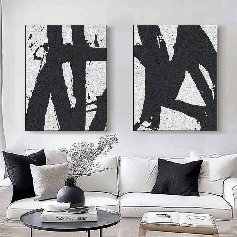 Set of 2 wall art #S048