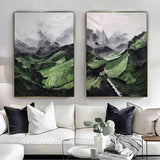 Set of 2 wall art #S023