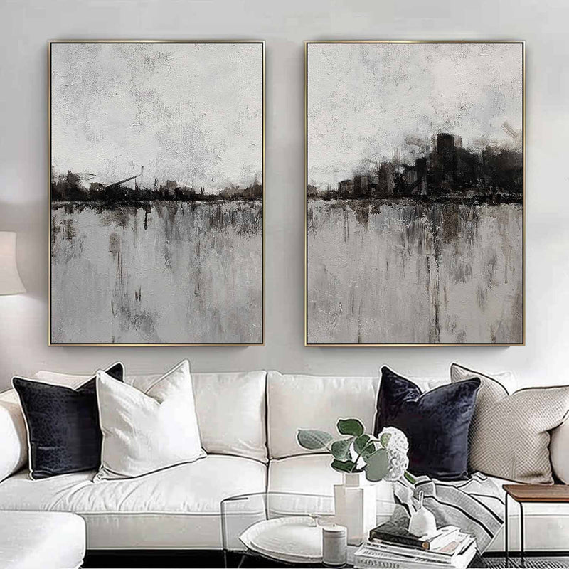 Set of 2 wall art #S042