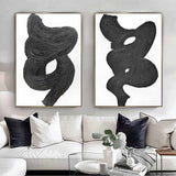 Set of 2 wall art #S046