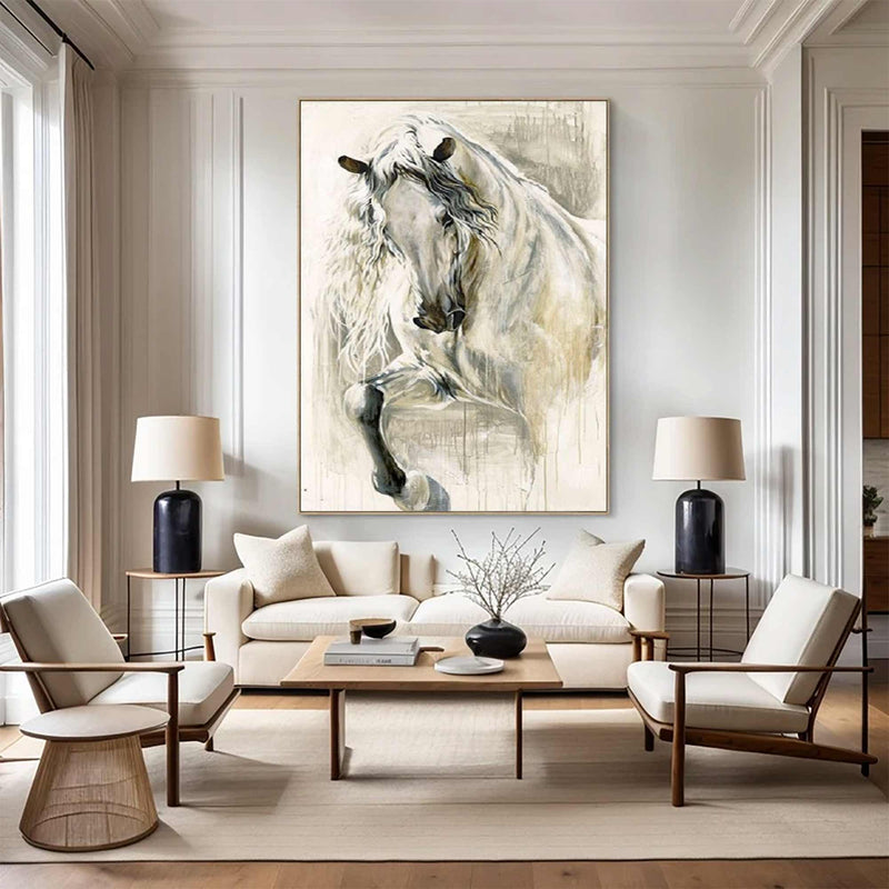 horse oil painting Horse Oil Painting animal wall art Horse Wall Art Personalized Gifts