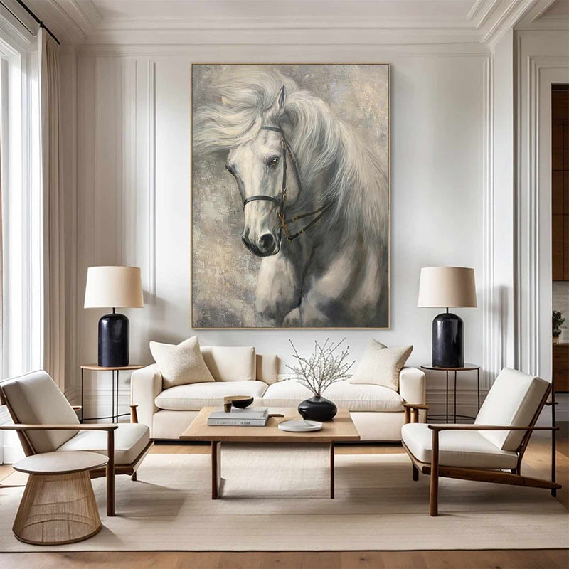 horse oil painting Horse Oil Painting animal wall art Horse Wall Art Personalized Gifts