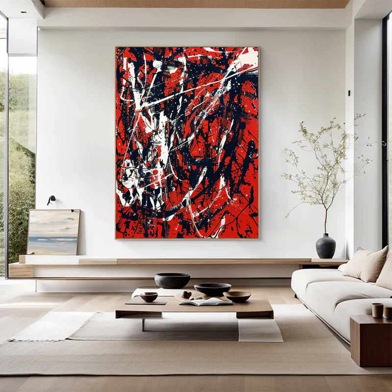 Pollock style art #S007