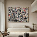 Pollock style art #H001