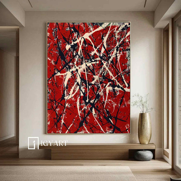 Pollock style art #S008