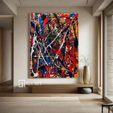 Pollock style art #S006