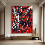 Pollock style art #S007