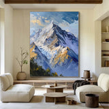 mountain landscape art mountain painting mountain artwork painting of the mountains