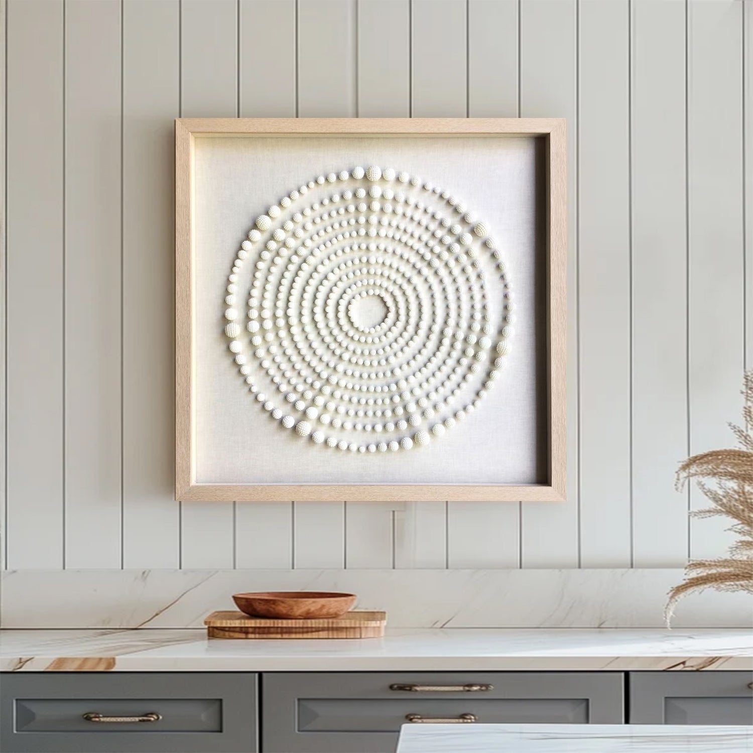 pearl wall decor painting sea pearl painting pearl decor painting