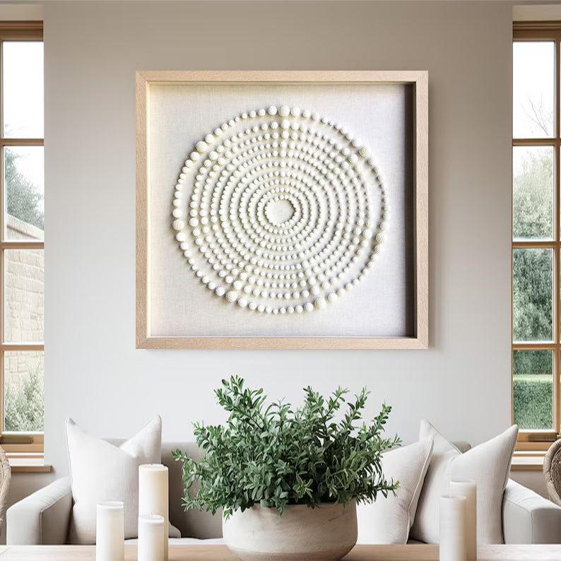 pearl wall decor painting sea pearl painting pearl decor painting