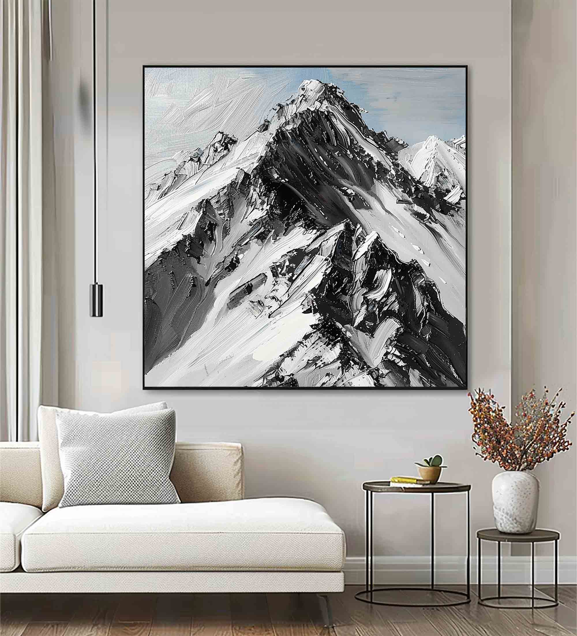 Black+white Painting #BZ011