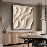 Sculptured art Painting Wood carving wall art 3D Textured Wall Decor 