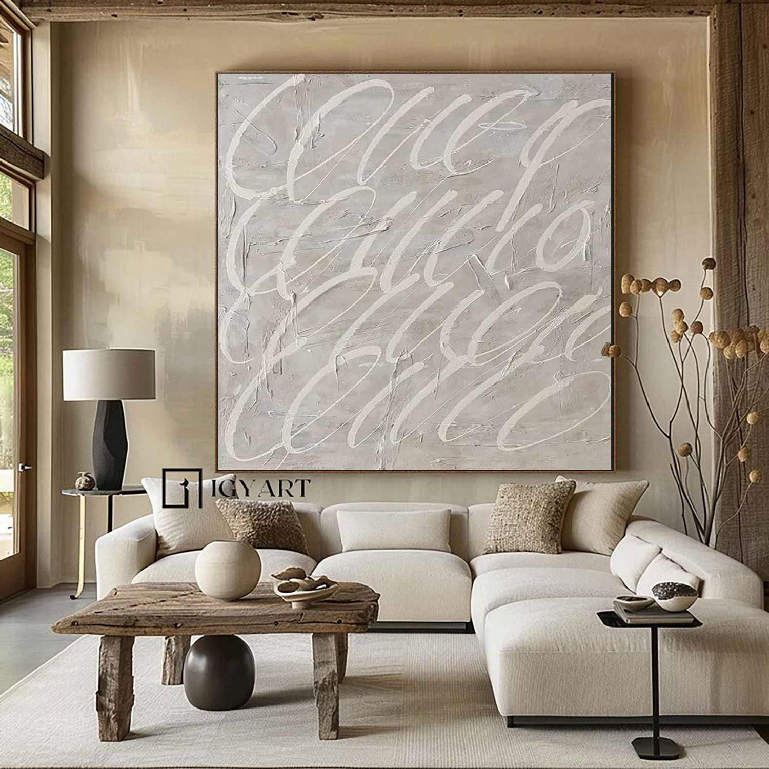 Beige Minimalist Wall Art Beige Abstract Wall Art Beige Abstract Art