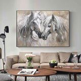 horse oil painting Horse Oil Painting animal wall art Horse Wall Art Personalized Gifts