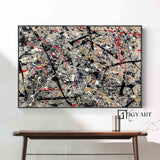 Pollock style art #H001