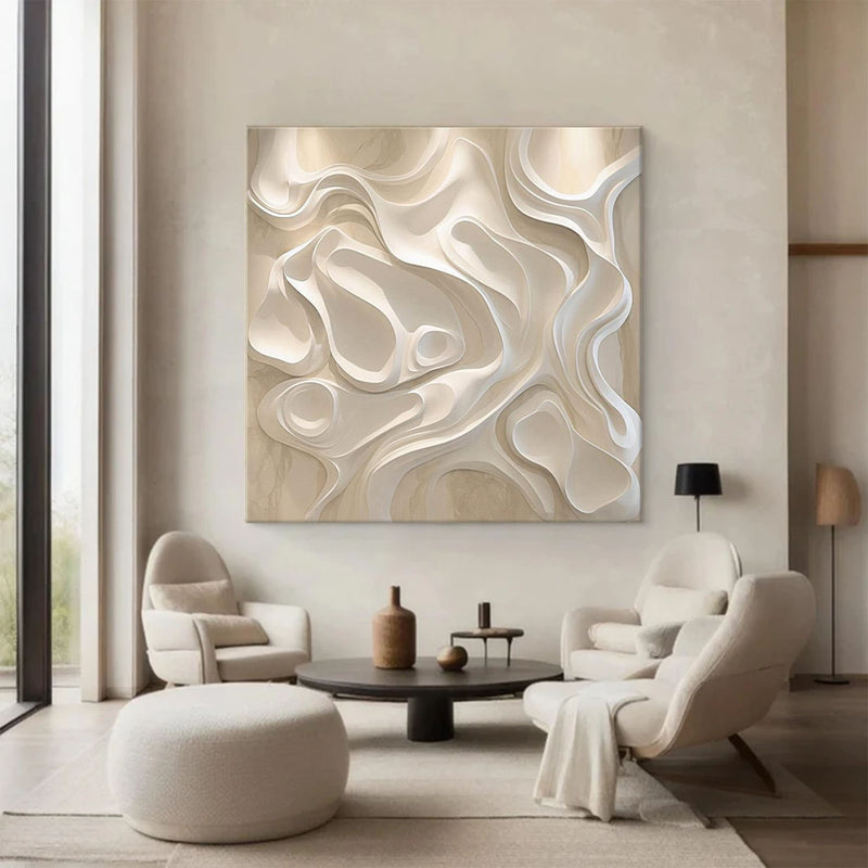 Sculptured art Painting Art sculpture Textured Wall Decor Abstract 3D Textured Wall Decor Customizable colors