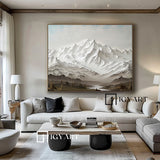 Large mount paintings mountain wall art Large mountain artwork mountain landscape art 