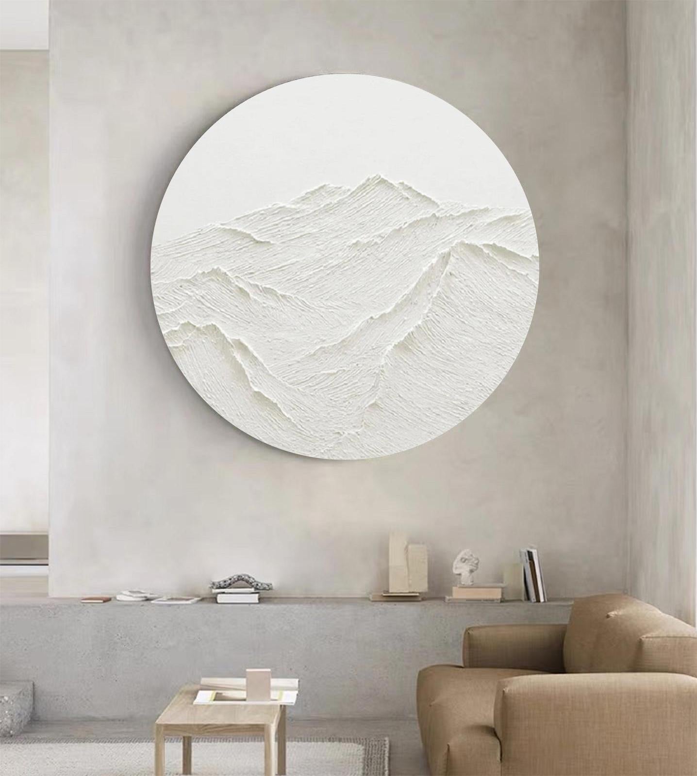 Circular painting #C028