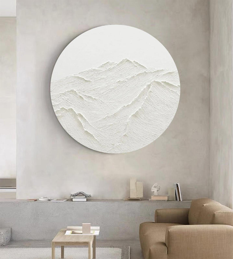 Circular painting #C028