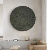 Circular painting #C018