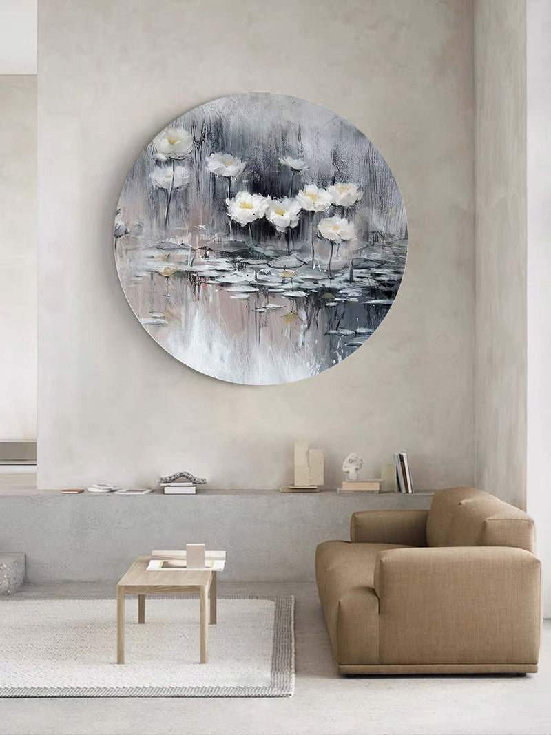 Circular painting #C010