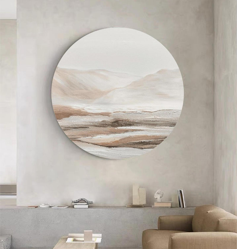 Circular painting #C016