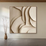 Geometric Wood Wall Art Wood carving wall art Sculptured art Painting