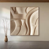Geometric Wood Wall Art Wood carving wall art Sculptured art Painting