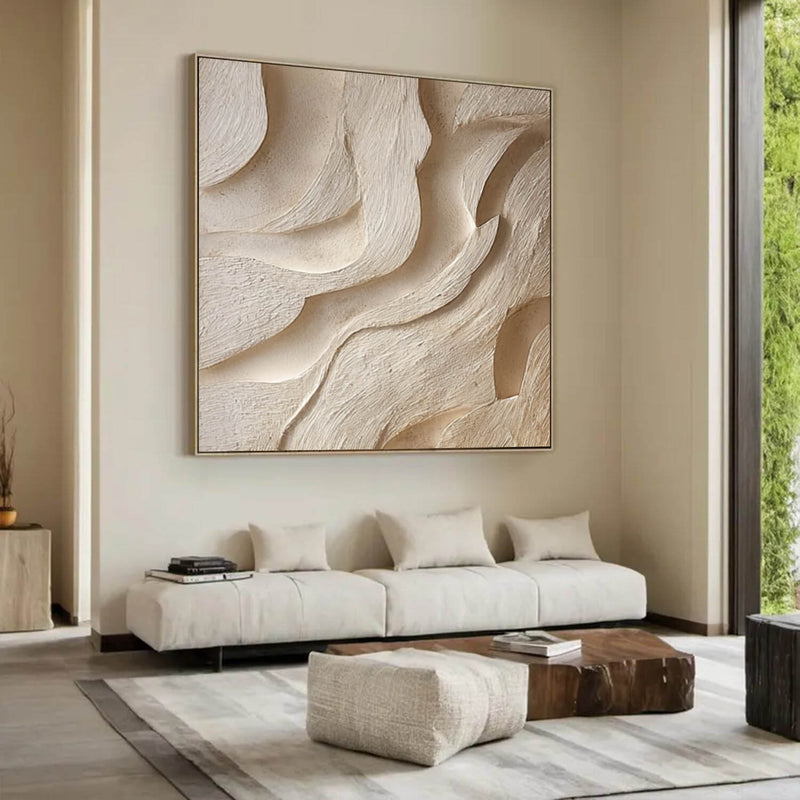 Sculptured art Painting Wooden wall decor sculpture Textured Wall Decor