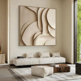 Geometric Wood Wall Art Wood carving wall art Sculptured art Painting