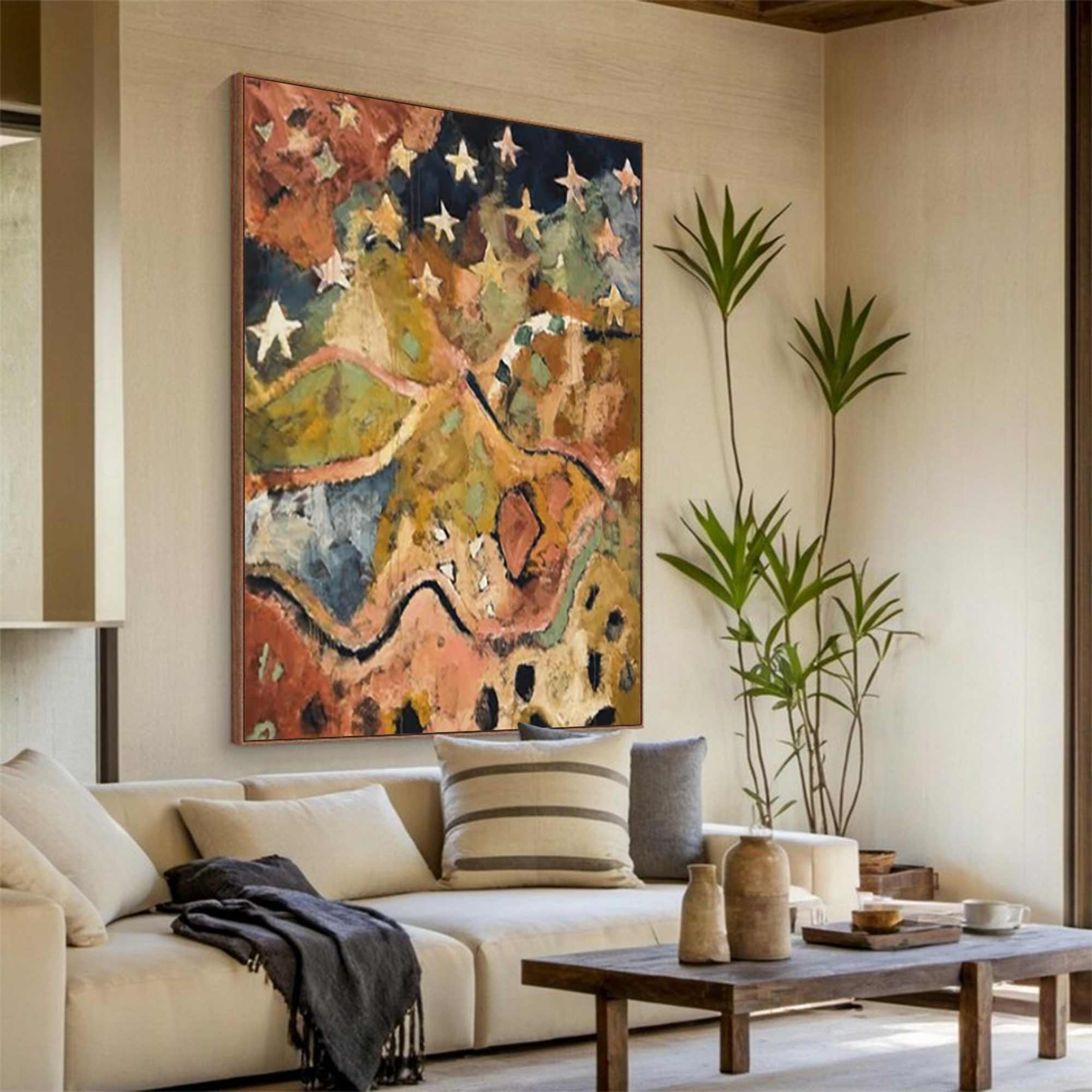 Street graffiti art Colorful graffiti wall art decor for living room