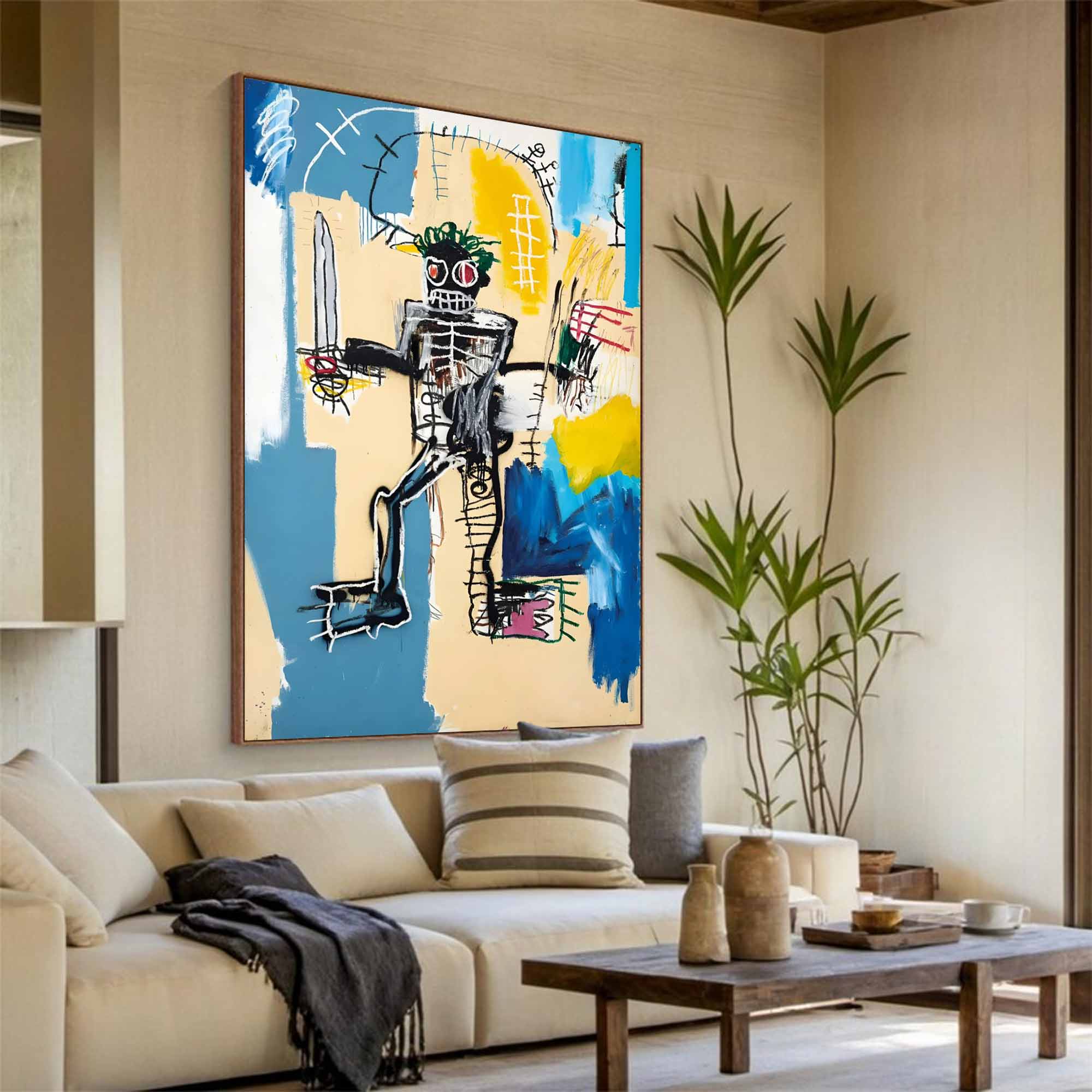 Colorful Pop Art Street Graffiti painting Modern Graffiti Style Art
