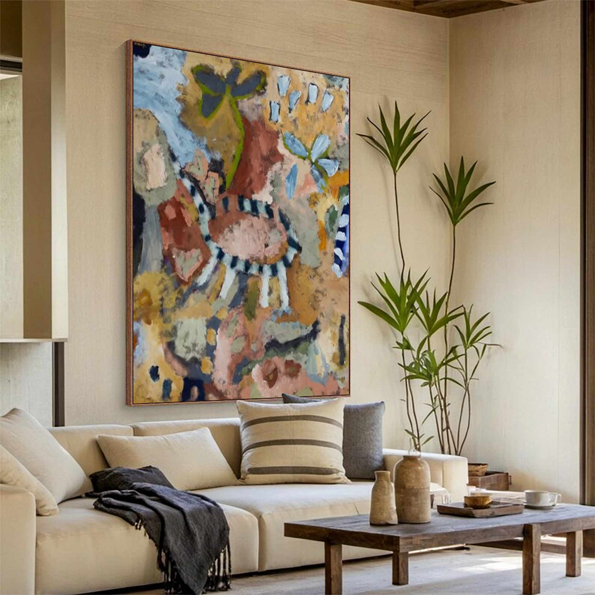 Abstract Graffiti Style Painting Modern Graffiti Art Colorful Abstract Art 