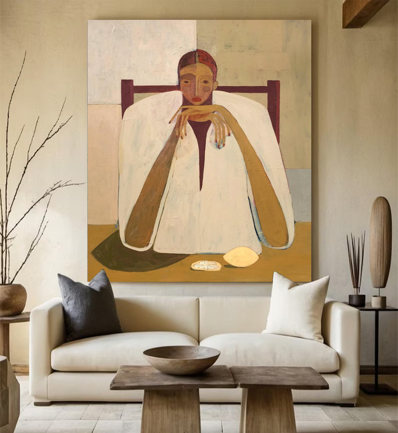 Figurative Abstraction figurative painting Surrealist Portrait art