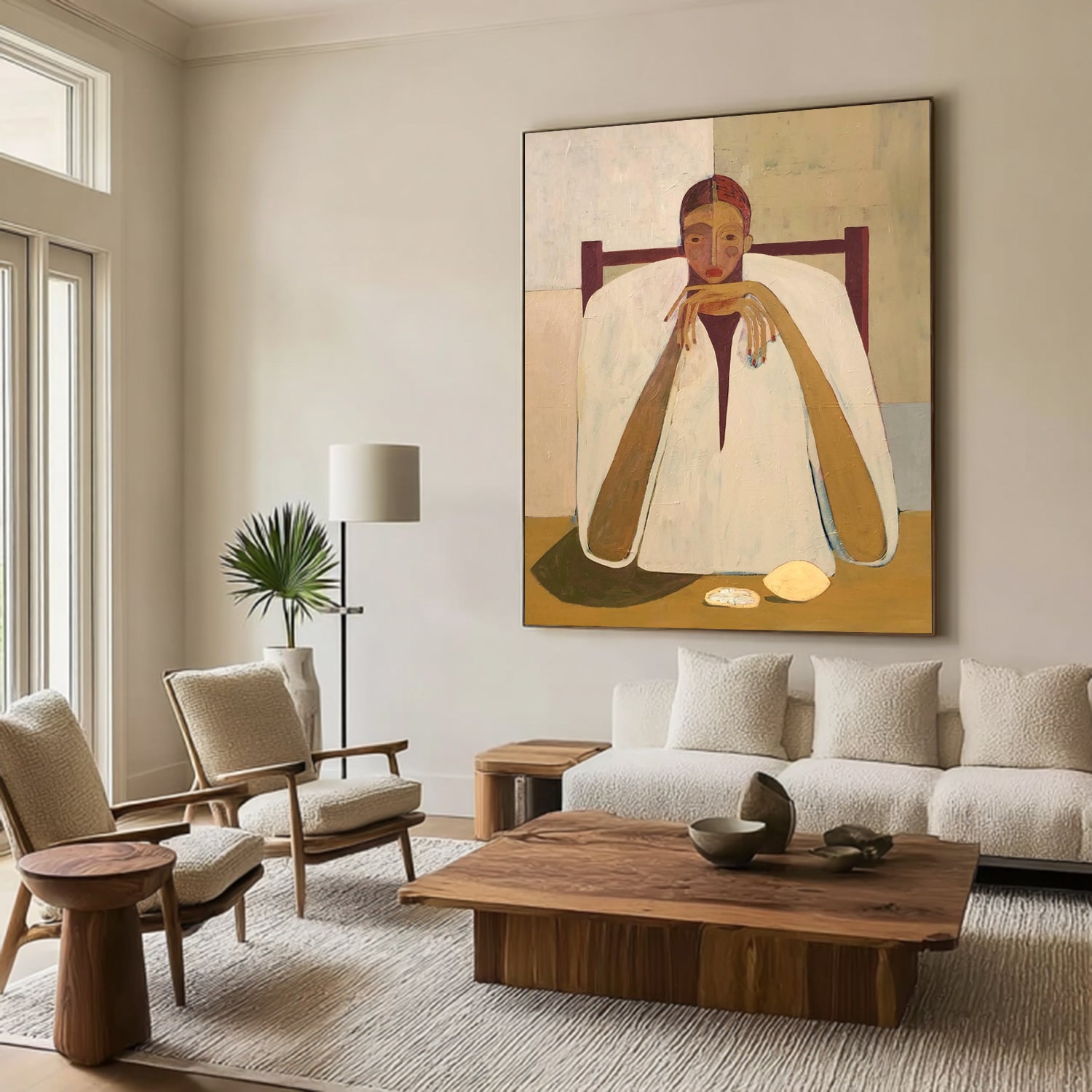 Figurative Abstraction figurative painting Surrealist Portrait art