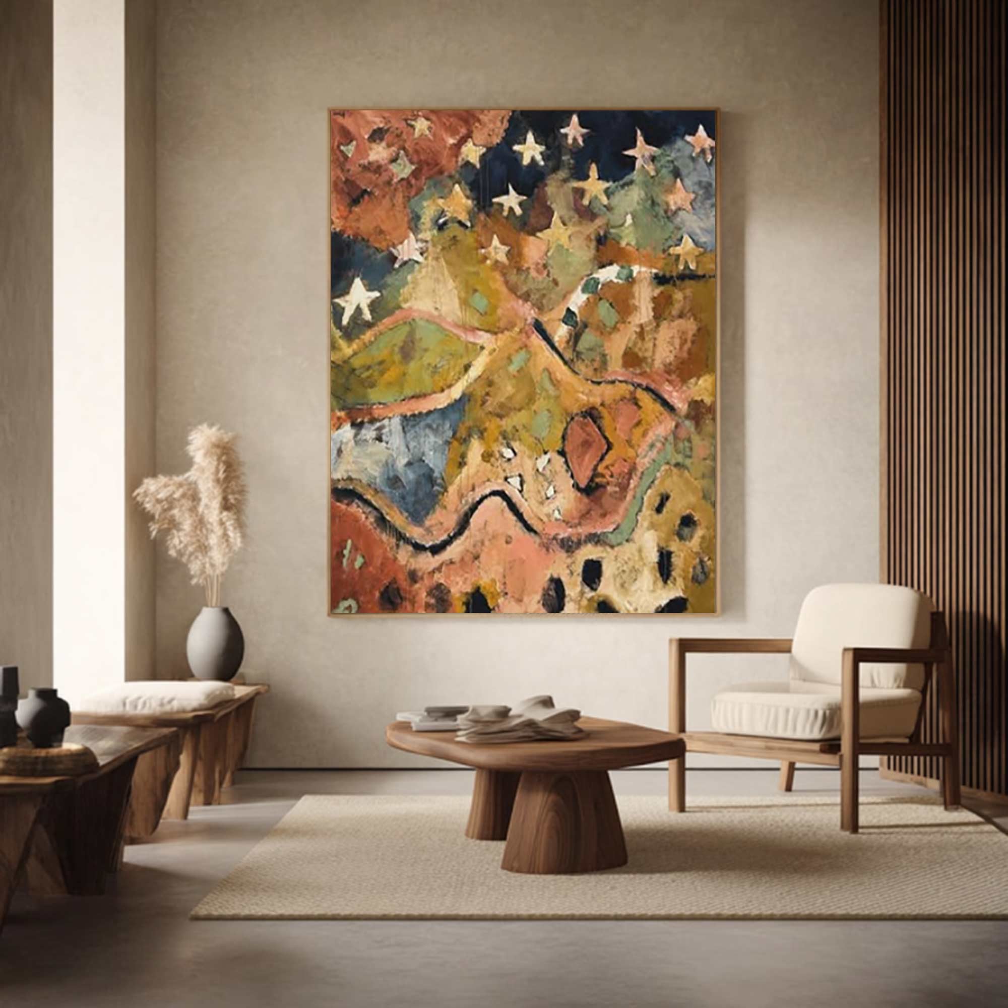 Street graffiti art Colorful graffiti wall art decor for living room