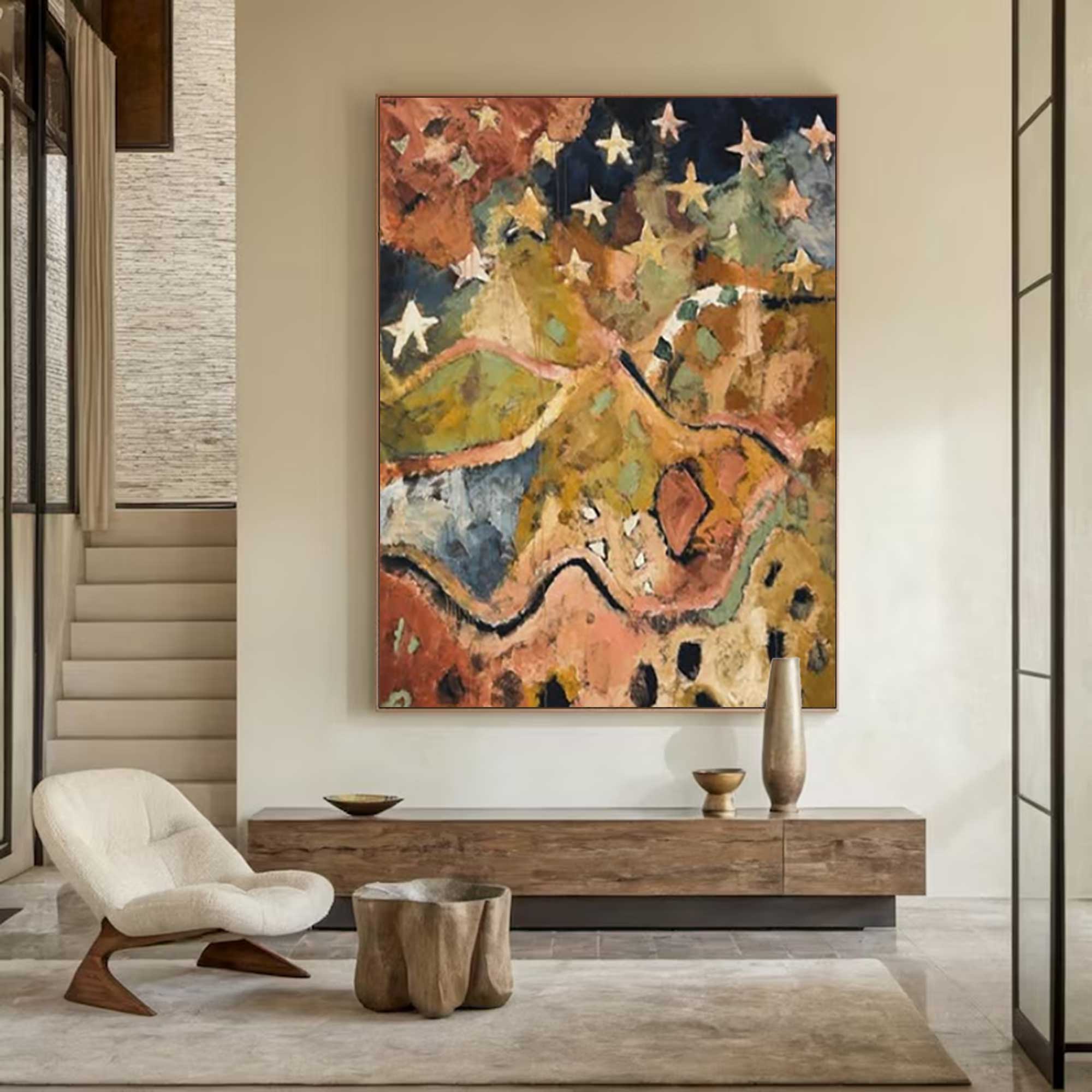 Street graffiti art Colorful graffiti wall art decor for living room